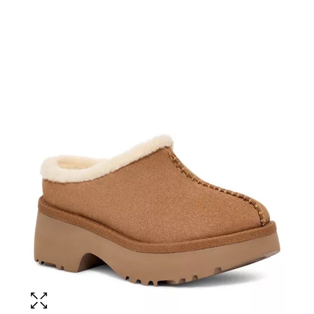 UGG New Heights Suede Cozy Clog